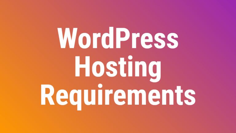 Wpassist WordPress Hosting Requirements